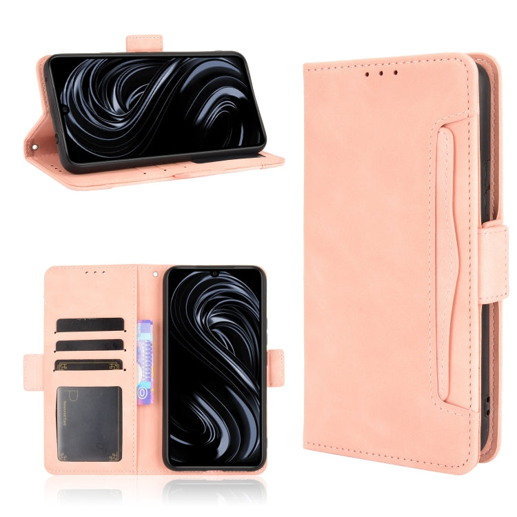 For Rakuten BIG S Skin Feel Calf Pattern Horizontal Flip Leather Case with Holder & Card Slots & Photo Frame