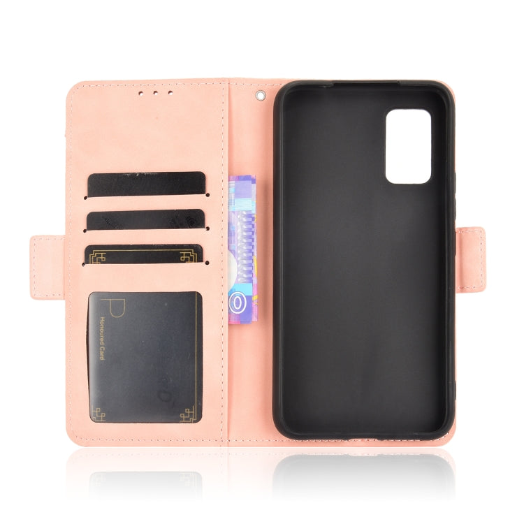 For Rakuten BIG S Skin Feel Calf Pattern Horizontal Flip Leather Case with Holder & Card Slots & Photo Frame