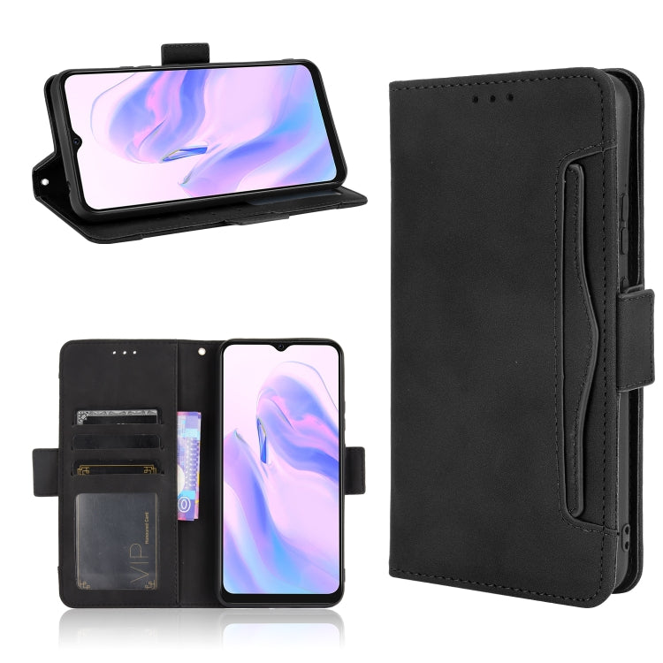 For Blackview A70 (2021) Skin Feel Calf Pattern Horizontal Flip Leather Case with Holder & Card Slots & Photo Frame