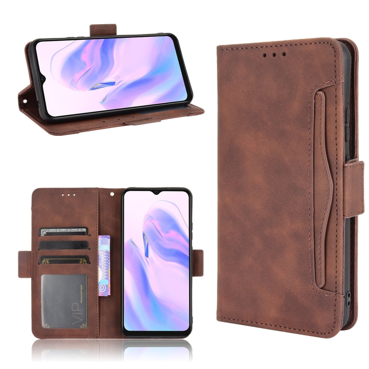 For Blackview A70 (2021) Skin Feel Calf Pattern Horizontal Flip Leather Case with Holder & Card Slots & Photo Frame