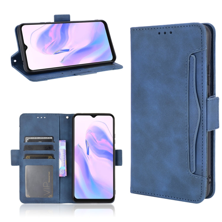 For Blackview A70 (2021) Skin Feel Calf Pattern Horizontal Flip Leather Case with Holder & Card Slots & Photo Frame