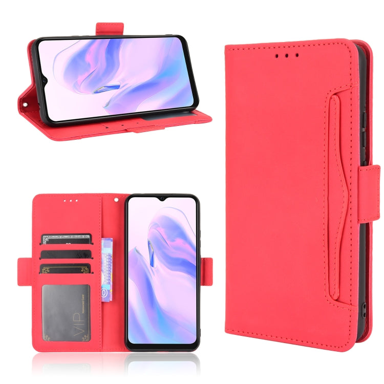 For Blackview A70 (2021) Skin Feel Calf Pattern Horizontal Flip Leather Case with Holder & Card Slots & Photo Frame