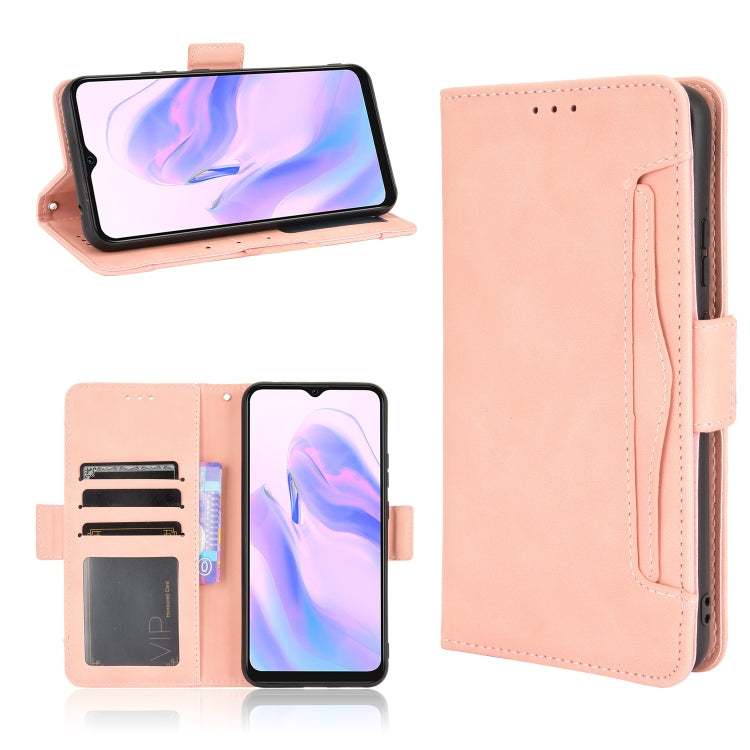For Blackview A70 (2021) Skin Feel Calf Pattern Horizontal Flip Leather Case with Holder & Card Slots & Photo Frame