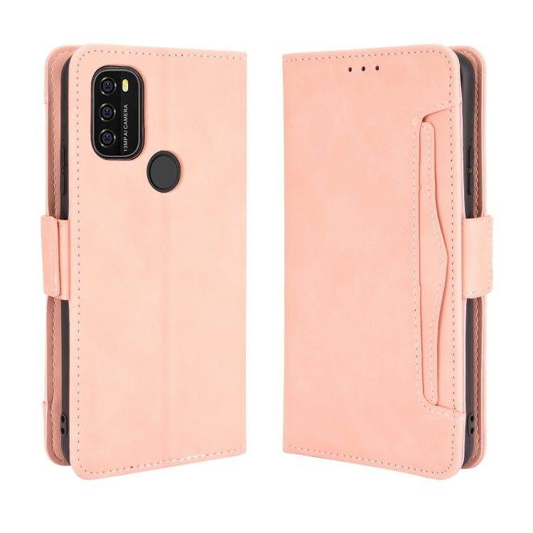 For Blackview A70 (2021) Skin Feel Calf Pattern Horizontal Flip Leather Case with Holder & Card Slots & Photo Frame