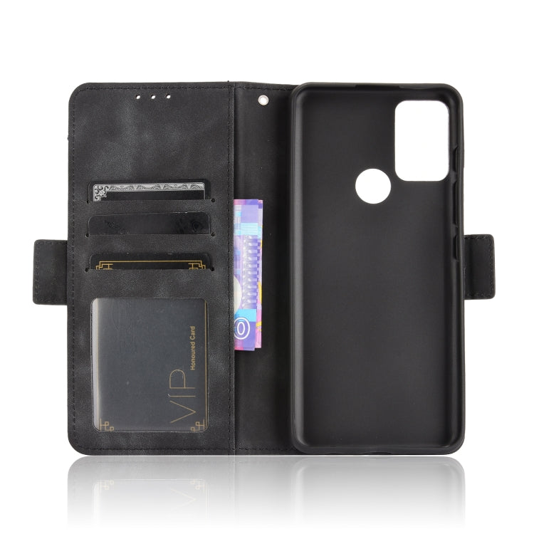 For Motorola Moto G50 Skin Feel Calf Pattern Horizontal Flip Leather Case with Holder & Card Slots & Photo Frame