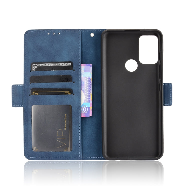 For Motorola Moto G50 Skin Feel Calf Pattern Horizontal Flip Leather Case with Holder & Card Slots & Photo Frame