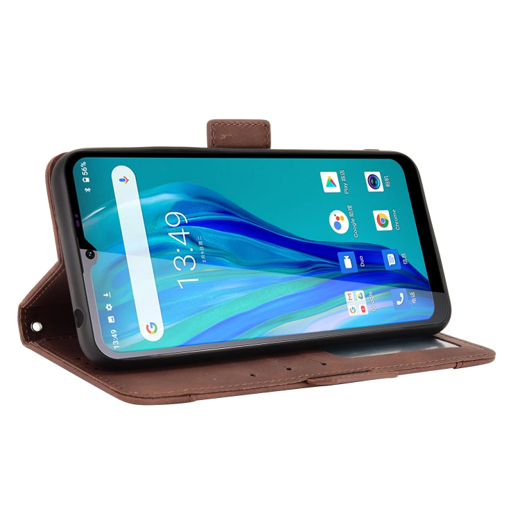 For Oukitel C23 Pro Skin Feel Calf Pattern Horizontal Flip Leather Case with Holder & Card Slots & Photo Frame