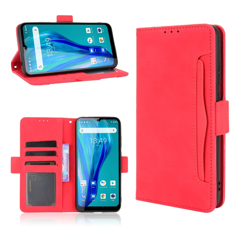For Oukitel C23 Pro Skin Feel Calf Pattern Horizontal Flip Leather Case with Holder & Card Slots & Photo Frame