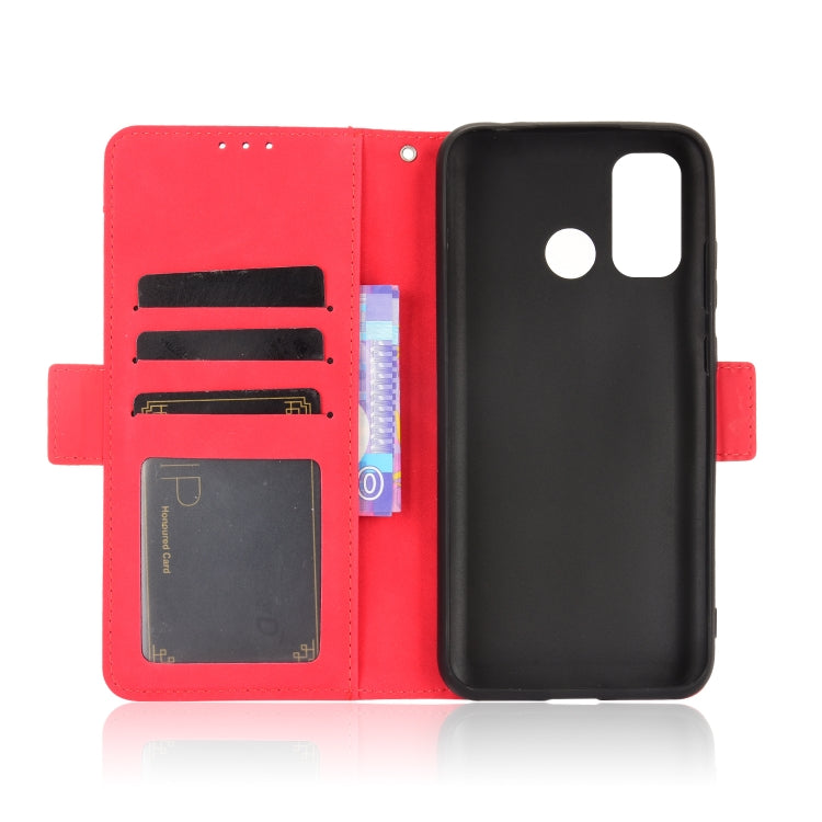 For Oukitel C23 Pro Skin Feel Calf Pattern Horizontal Flip Leather Case with Holder & Card Slots & Photo Frame