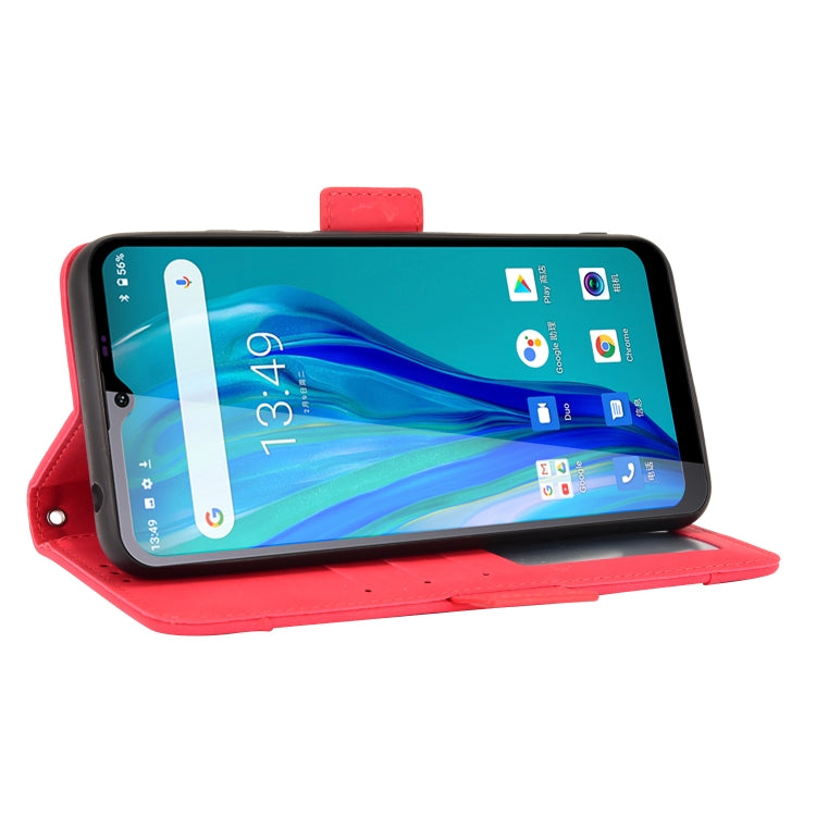 For Oukitel C23 Pro Skin Feel Calf Pattern Horizontal Flip Leather Case with Holder & Card Slots & Photo Frame
