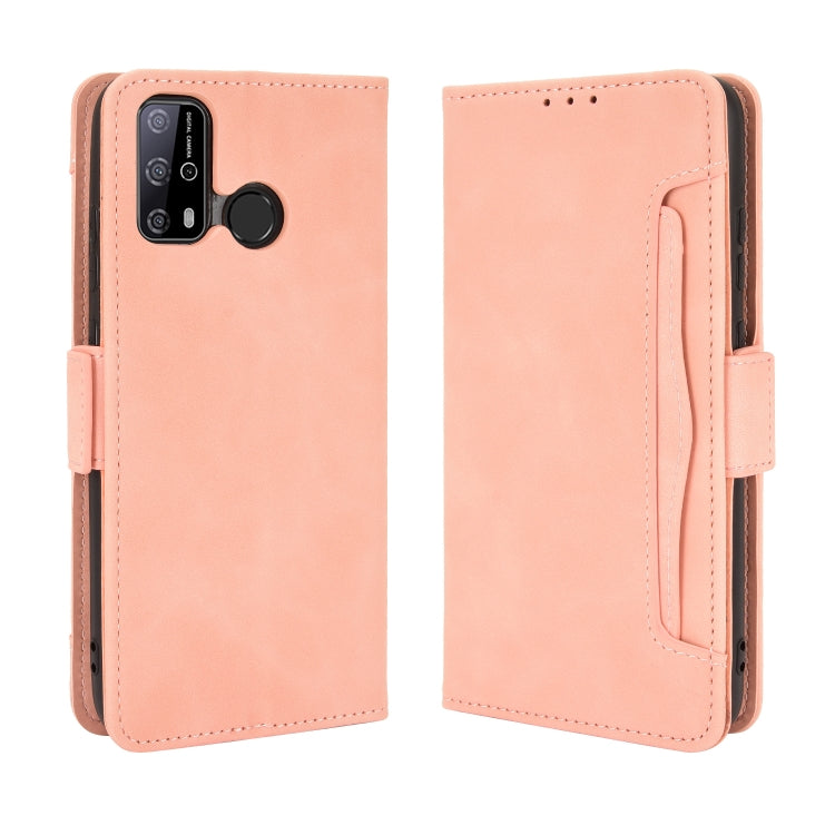 For Oukitel C23 Pro Skin Feel Calf Pattern Horizontal Flip Leather Case with Holder & Card Slots & Photo Frame