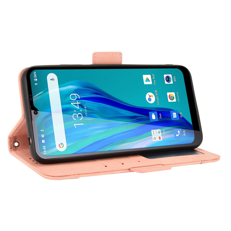 For Oukitel C23 Pro Skin Feel Calf Pattern Horizontal Flip Leather Case with Holder & Card Slots & Photo Frame