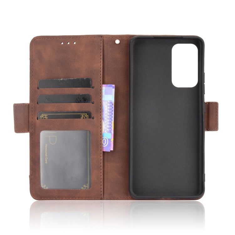 For Samsung Galaxy A82 5G / Quantum 2 5G Skin Feel Calf Pattern Horizontal Flip Leather Case with Holder & Card Slots & Photo Frame