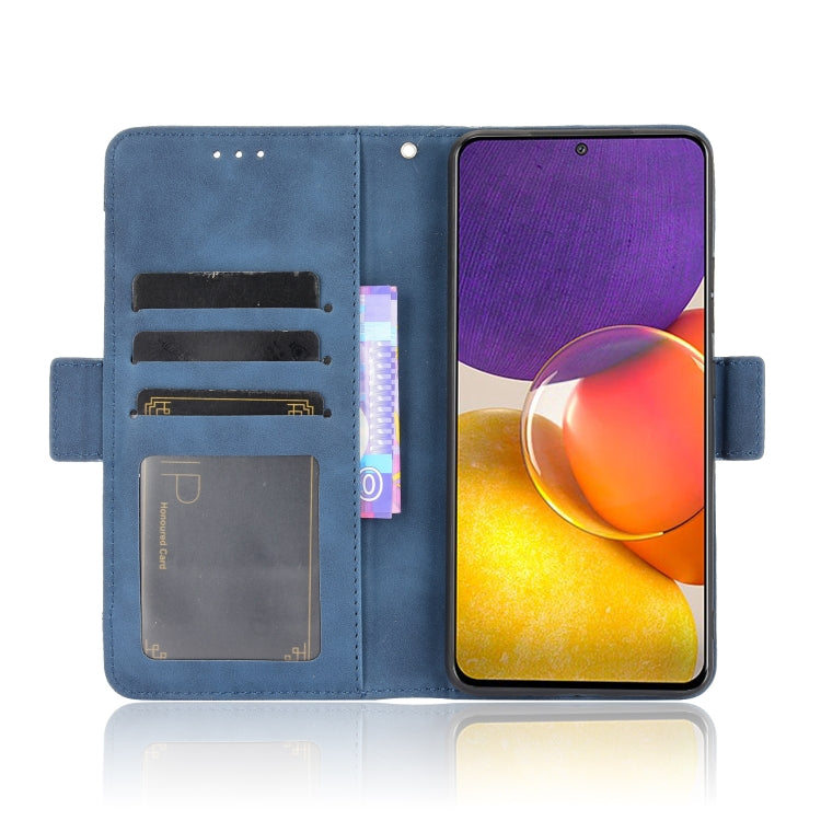 For Samsung Galaxy A82 5G / Quantum 2 5G Skin Feel Calf Pattern Horizontal Flip Leather Case with Holder & Card Slots & Photo Frame