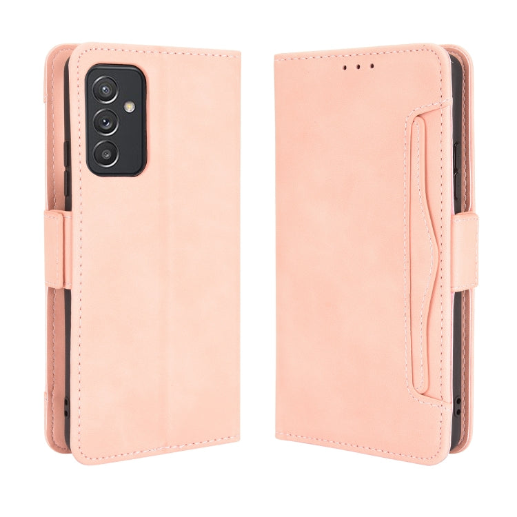 For Samsung Galaxy A82 5G / Quantum 2 5G Skin Feel Calf Pattern Horizontal Flip Leather Case with Holder & Card Slots & Photo Frame