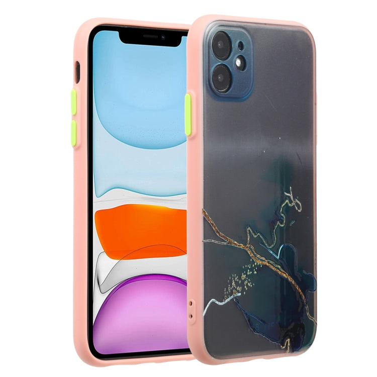 For iPhone 11 Ink Painting Style TPU Protective Case