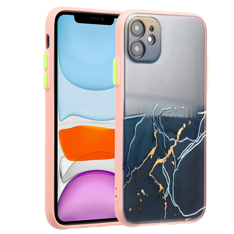 For iPhone 11 Ink Painting Style TPU Protective Case