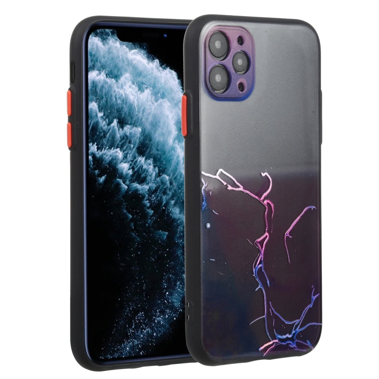 For iPhone 11 Pro Ink Painting Style TPU Protective Case
