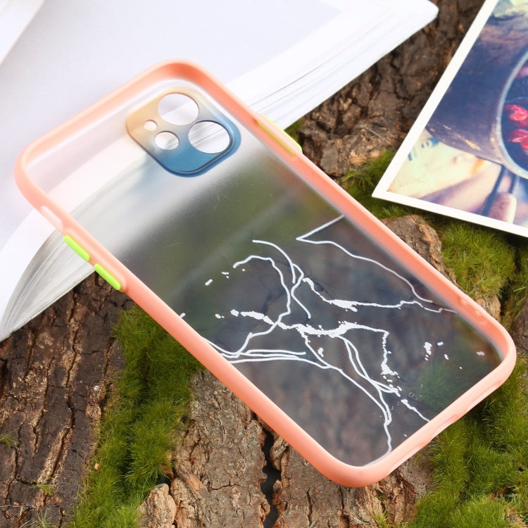 For iPhone 11 Pro Ink Painting Style TPU Protective Case
