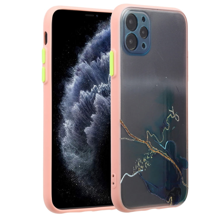 For iPhone 11 Pro Max Ink Painting Style TPU Protective Case