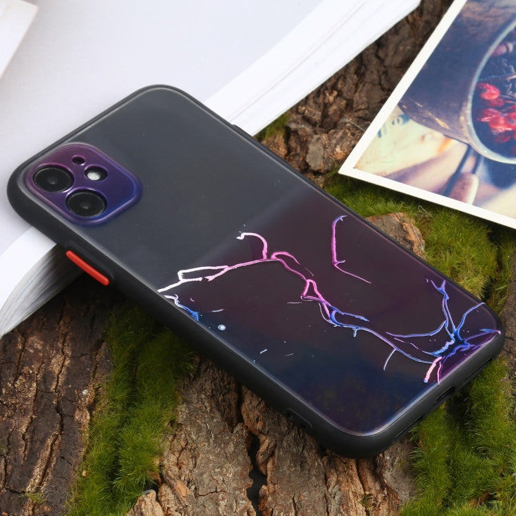 For iPhone 11 Pro Max Ink Painting Style TPU Protective Case