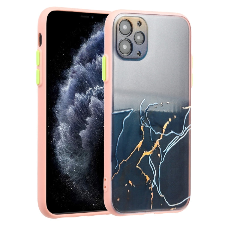 For iPhone 11 Pro Max Ink Painting Style TPU Protective Case