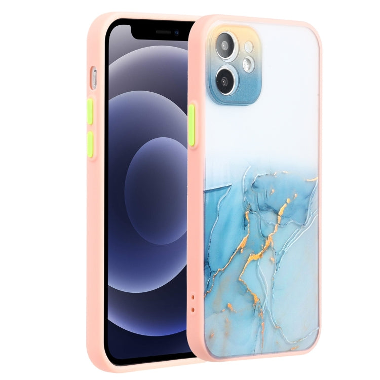 For iPhone 12 Ink Painting Style TPU Protective Case