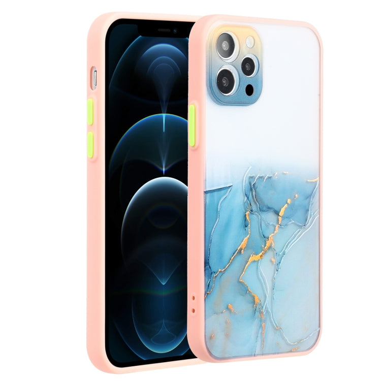 For iPhone 12 Pro Ink Painting Style TPU Protective Case