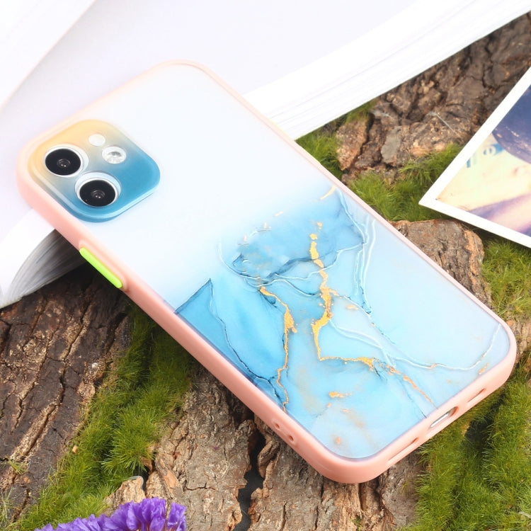 For iPhone 12 Pro Ink Painting Style TPU Protective Case