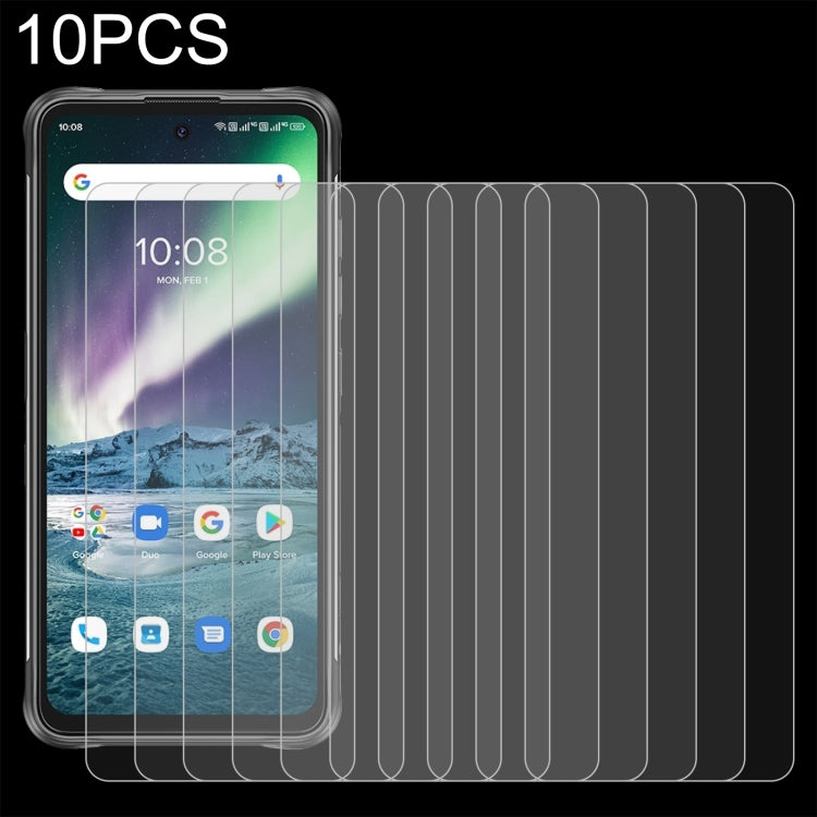 For Umidigi Bison GT 10 PCS 0.26mm 9H 2.5D Tempered Glass Film