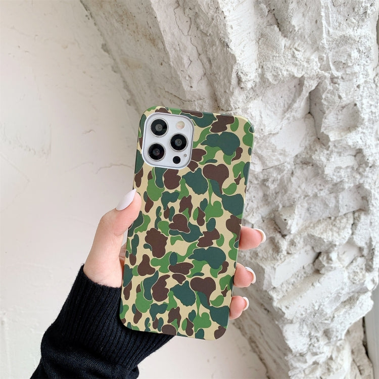For iPhone 11 Pro Camouflage TPU Protective Case