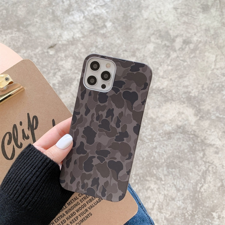 For iPhone 12 / 12 Pro Camouflage TPU Protective Case