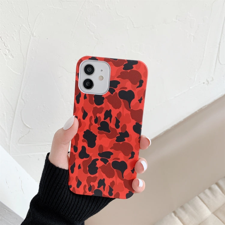 For iPhone 12 Pro Max Camouflage TPU Protective Case