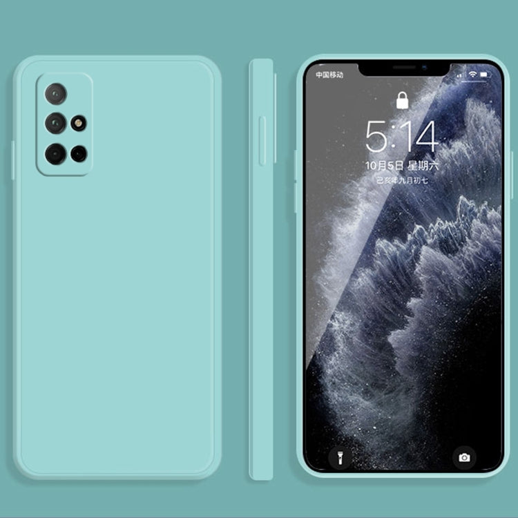 For Honor 30s Solid Color Imitation Liquid Silicone Straight Edge Dropproof Full Coverage Protective Case