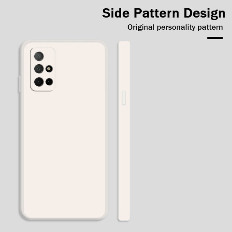 For Honor 30s Solid Color Imitation Liquid Silicone Straight Edge Dropproof Full Coverage Protective Case