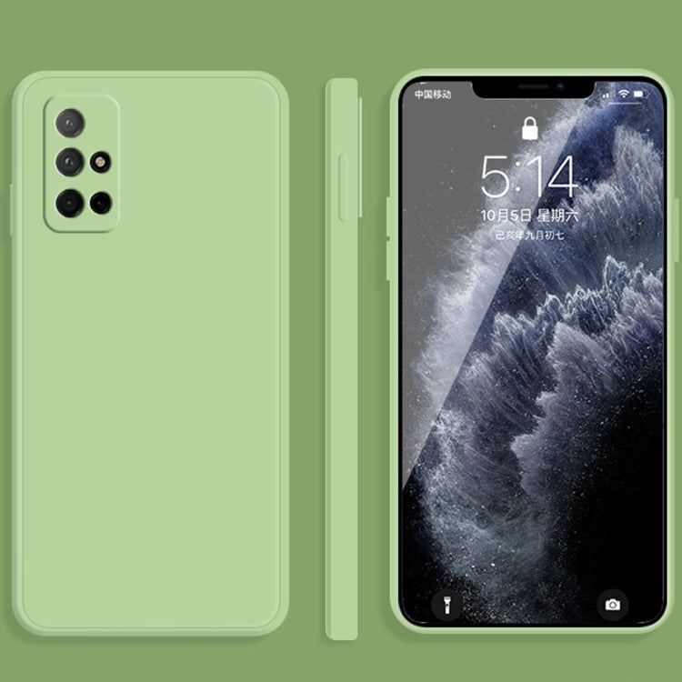 For Honor 30s Solid Color Imitation Liquid Silicone Straight Edge Dropproof Full Coverage Protective Case