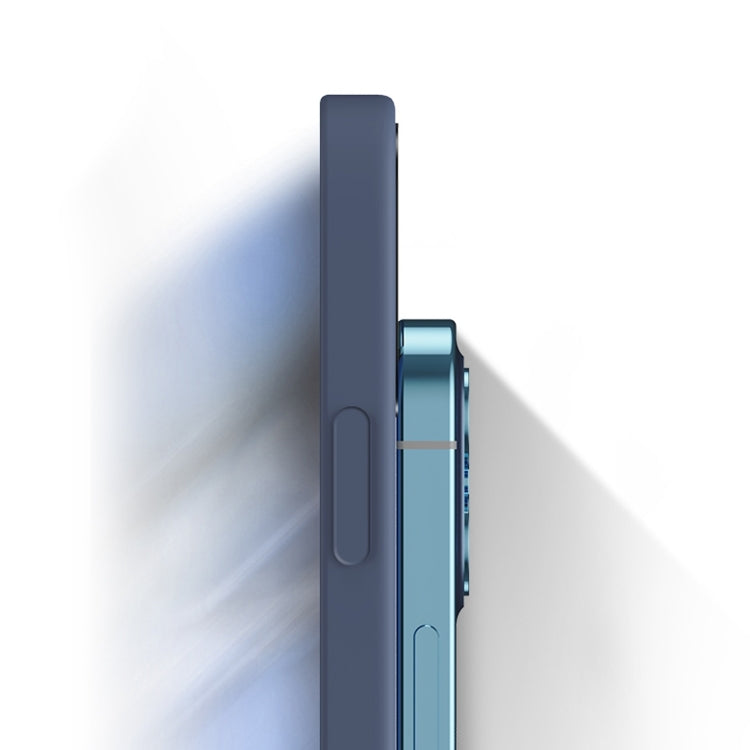 For Honor V30 Pro Solid Color Imitation Liquid Silicone Straight Edge Dropproof Full Coverage Protective Case