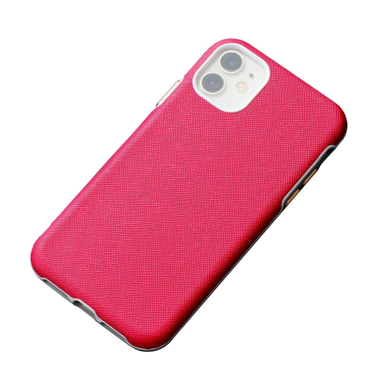 Business Cross Texture PC Protective Case For iPhone 11
