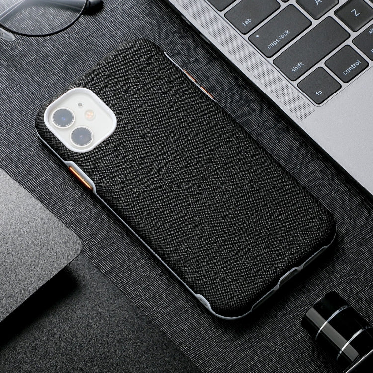 Business Cross Texture PC Protective Case For iPhone 11