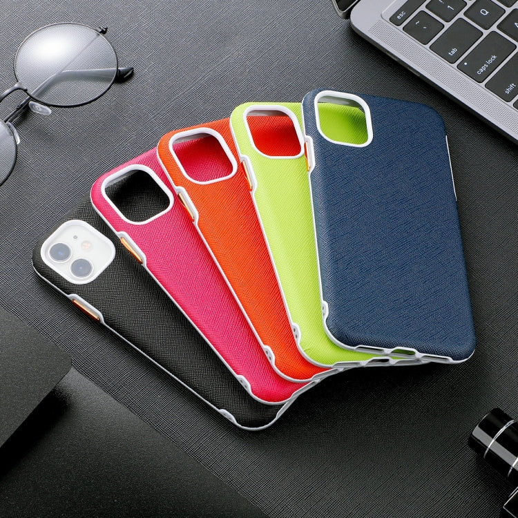 Business Cross Texture PC Protective Case For iPhone 11