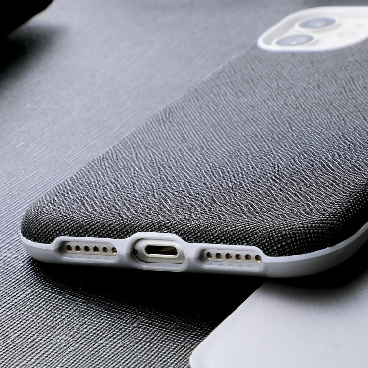 Business Cross Texture PC Protective Case For iPhone 11 Pro Max
