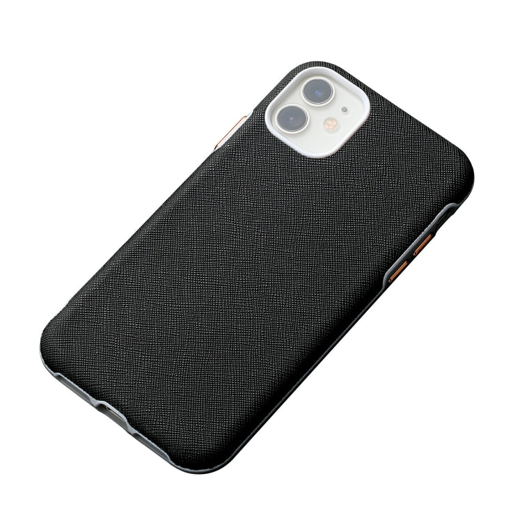 Business Cross Texture PC Protective Case For iPhone 11 Pro Max
