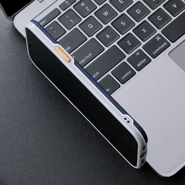 For iPhone 12 mini Business Cross Texture PC Protective Case