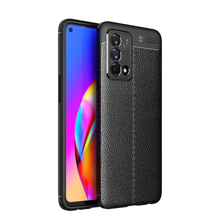 For OPPO K9 Litchi Texture TPU Shockproof Case