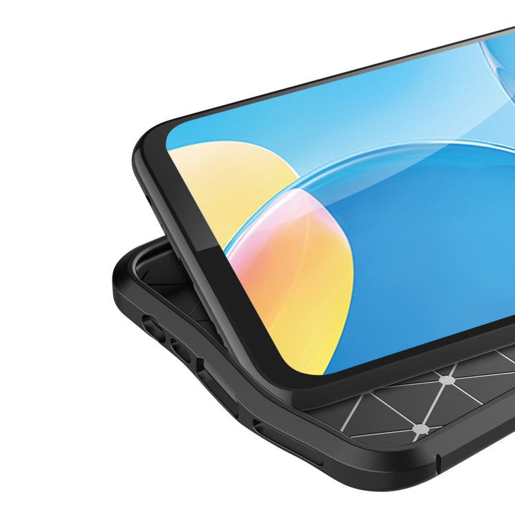 For Realme Narzo 30A Litchi Texture TPU Shockproof Case