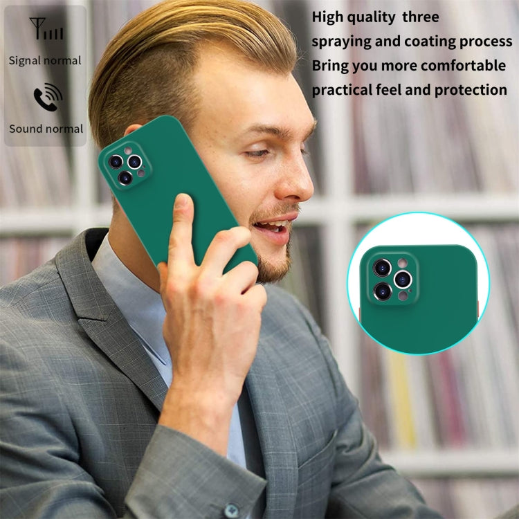 For iPhone 12 Dual-color 360 Degrees Full Coverage Protective PC + TPU Shockproof Case