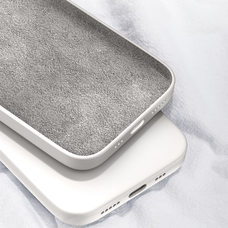 For OPPO Realme 7 / Narzo 20 Pro Solid Color Imitation Liquid Silicone Straight Edge Dropproof Full Coverage Protective Case