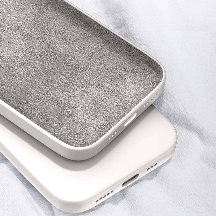 For OPPO Realme X50 5G Solid Color Imitation Liquid Silicone Straight Edge Dropproof Full Coverage Protective Case