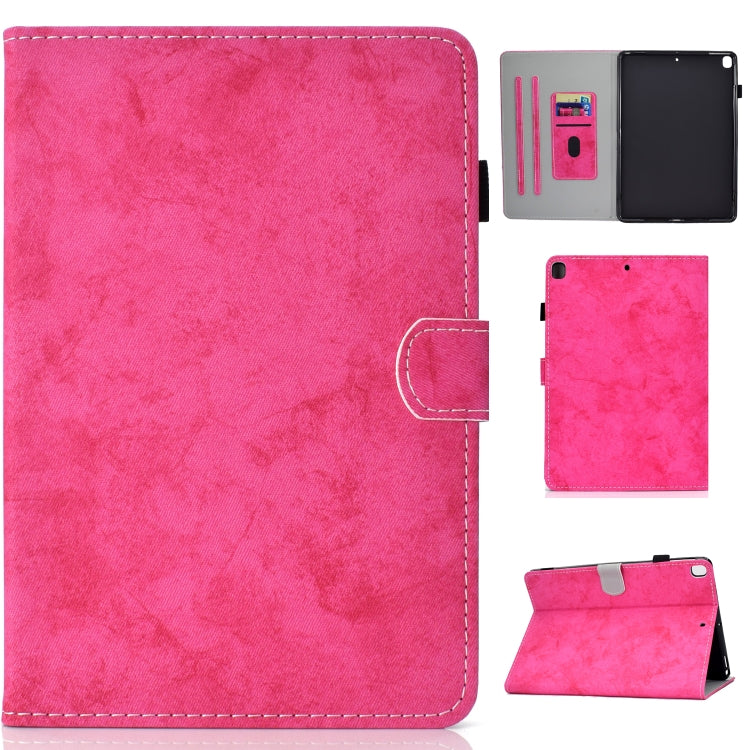 For iPad 10.2 2021 / 2020 / 2019 Solid Color Horizontal Flip Leather Case with Holder & Card Slots & Pen Slot & Sleep / Wake-up Function