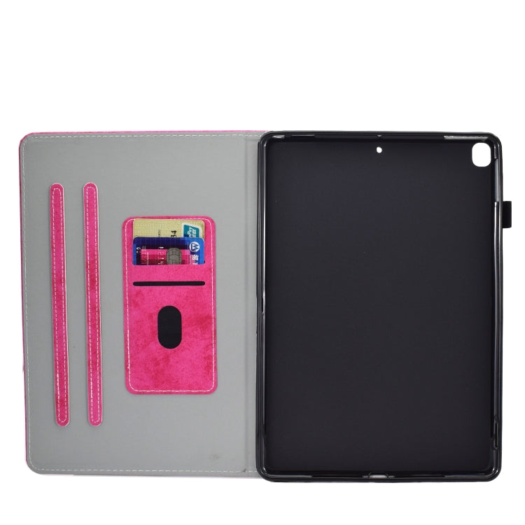 For iPad 10.2 2021 / 2020 / 2019 Solid Color Horizontal Flip Leather Case with Holder & Card Slots & Pen Slot & Sleep / Wake-up Function
